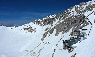 Die Umweltforschungsstation Schneefernerhaus bietet einzigartige Möglichkeiten zur Forschung.