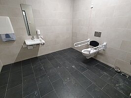 barrierefreihe Toilette Innen