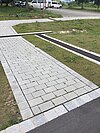 Barrierefreier Weg zu den Parkplätzen