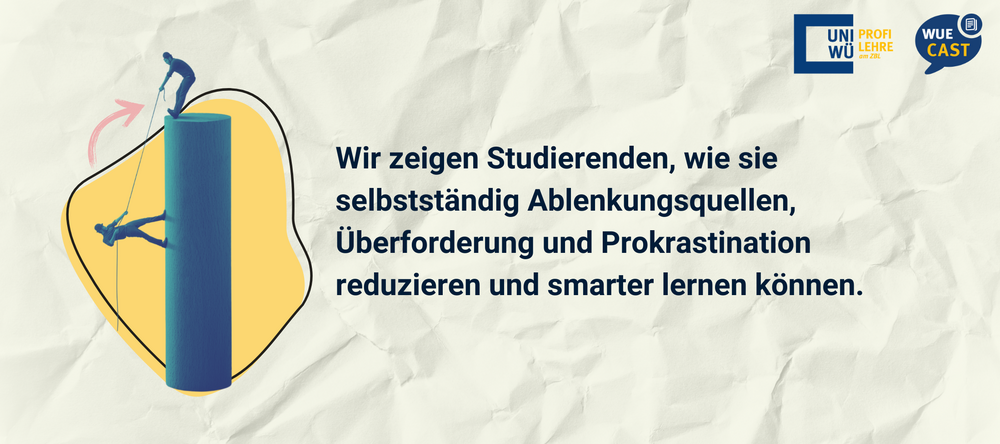 Wir zeigen Studierenden, wie sie Ablenkungsquellen, Überforderung und Prokrastination reduzieren und smarter lernen können.