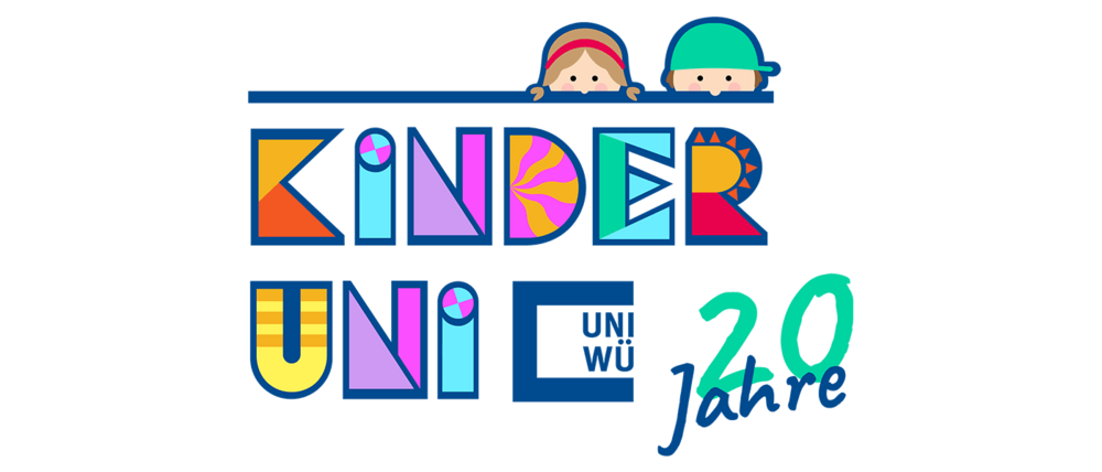 Logo anlässlich des 20-jährigen Kinderuni-Jubiläums