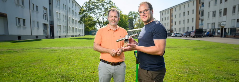 Prof. Dr. Malte Jochum und Prof. Dr. Christian Hof