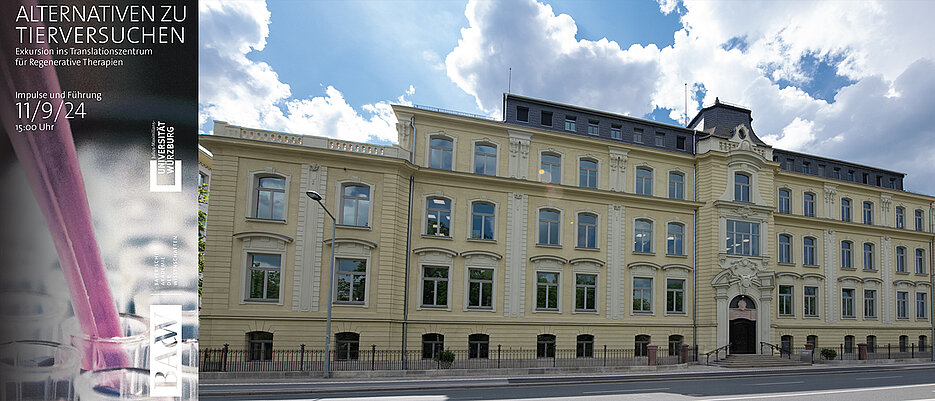 Das Fraunhofer-Translationszentrum für Regenerative Therapien ist in der Alten Augenklinik am Röntgenring beheimatet.