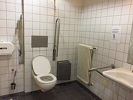 Barrierefreie Toiletten Innen