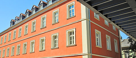 Das Welz-Haus in der Würzburger Innenstadt.